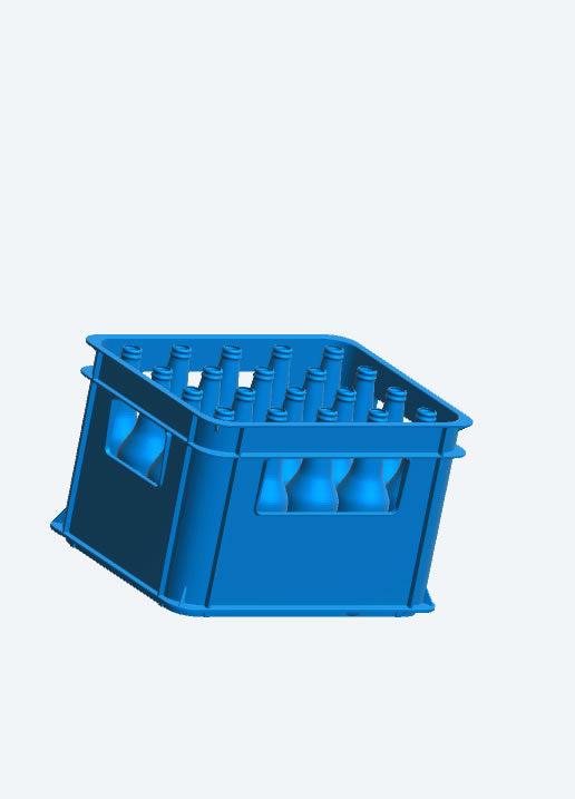 SA37 – Plastic Crate of Bottles