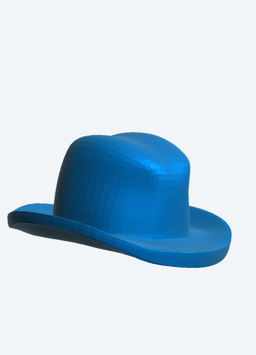 SA58 – Scale Model Felt Fedora Hat