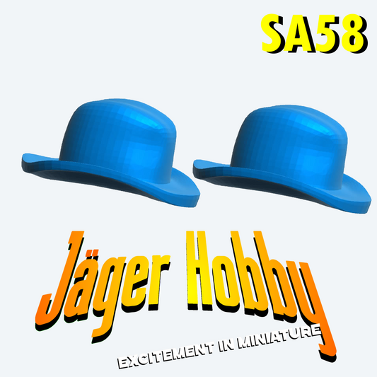 SA58 – Scale Model Felt Fedora Hat