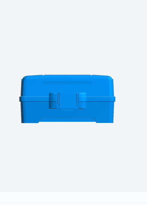 SA63 – Scale Model Detail: Small Fishing Tackle Box / Plastic Tool Box