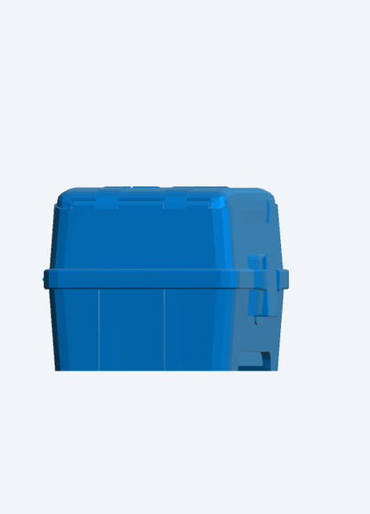 SA63 – Scale Model Detail: Small Fishing Tackle Box / Plastic Tool Box