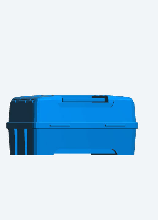 SA63 – Scale Model Detail: Small Fishing Tackle Box / Plastic Tool Box