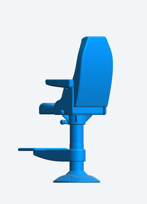 SA69 Scale Model Captain’s Seat – For Modern Fishing Trawlers, Sports Boats, and Work Vessels (Multi-Scale)