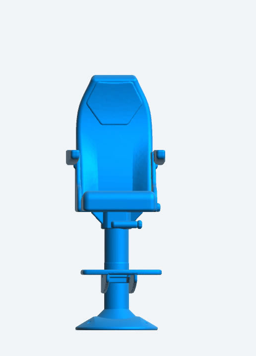 SA69 Scale Model Captain’s Seat – For Modern Fishing Trawlers, Sports Boats, and Work Vessels (Multi-Scale)