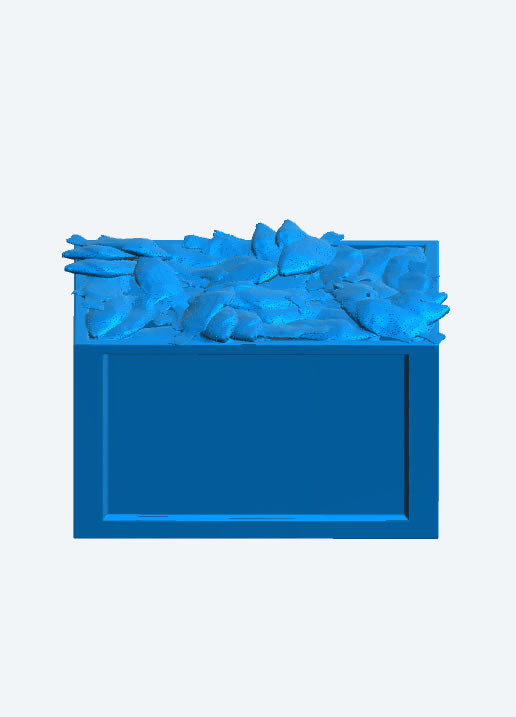 SA73 – Scale Model Detail: Large Deck box of Fish