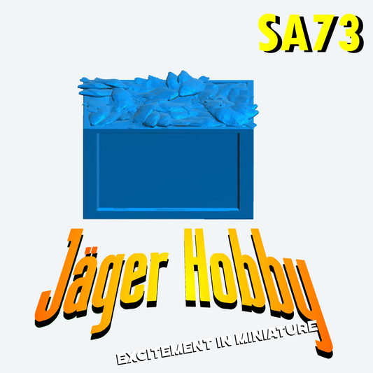SA73 – Scale Model Detail: Large Deck box of Fish