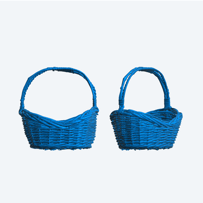 SA8 1/24 1/32 Scale Wicker Basket with Handle | Jager Hobby