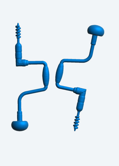 SA81 – RC Model Boat Accessory: Scale Model Drill Hand Brace