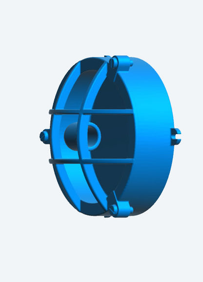 SA80B – RC Model Boat Accessory: Round Bulkhead Light without Lens