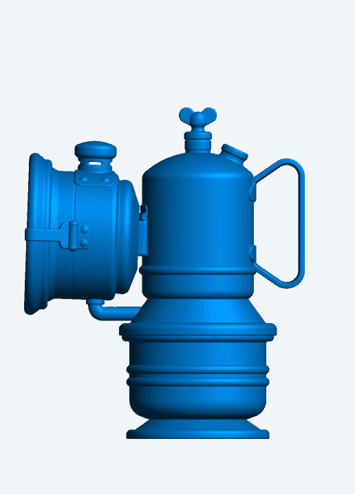 SA86 – Scale Model Hand-Held Carbide Lamp