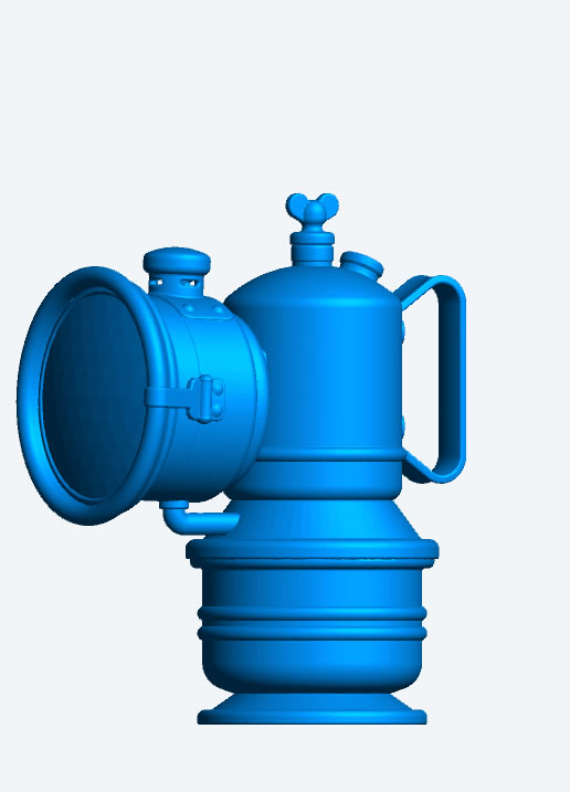 SA86 – Scale Model Hand-Held Carbide Lamp