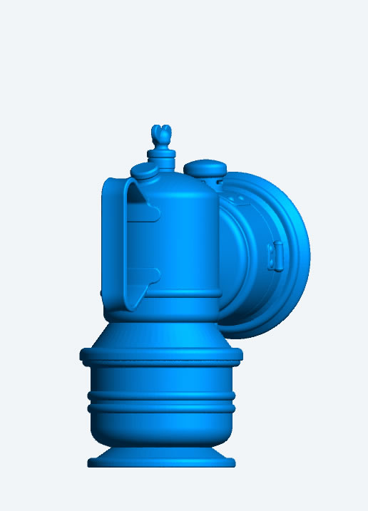 SA86 – Scale Model Hand-Held Carbide Lamp