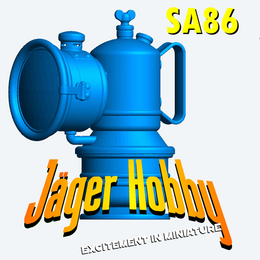 SA86 – Scale Model Hand-Held Carbide Lamp