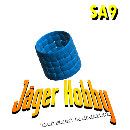 SA9 Scale Woven Fish Basket | Jager Hobby