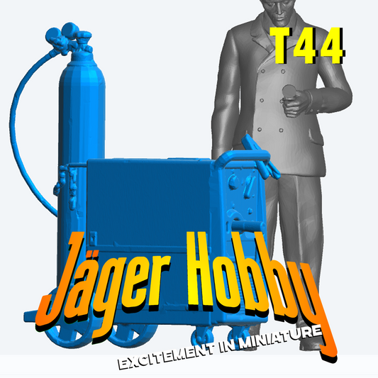 T44 1/43 1/18 Modern MIG Welding Set with Gas Bottle and Torch – Multi Scale Model Accessory