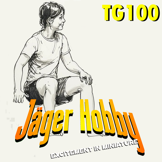 TG100 Casual Man Model Figure  Seated Steering Tiller or Outboard Motor