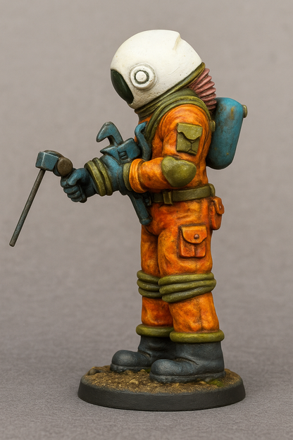 Scale Model Modern Exosuit Deep Sea Diver TG99