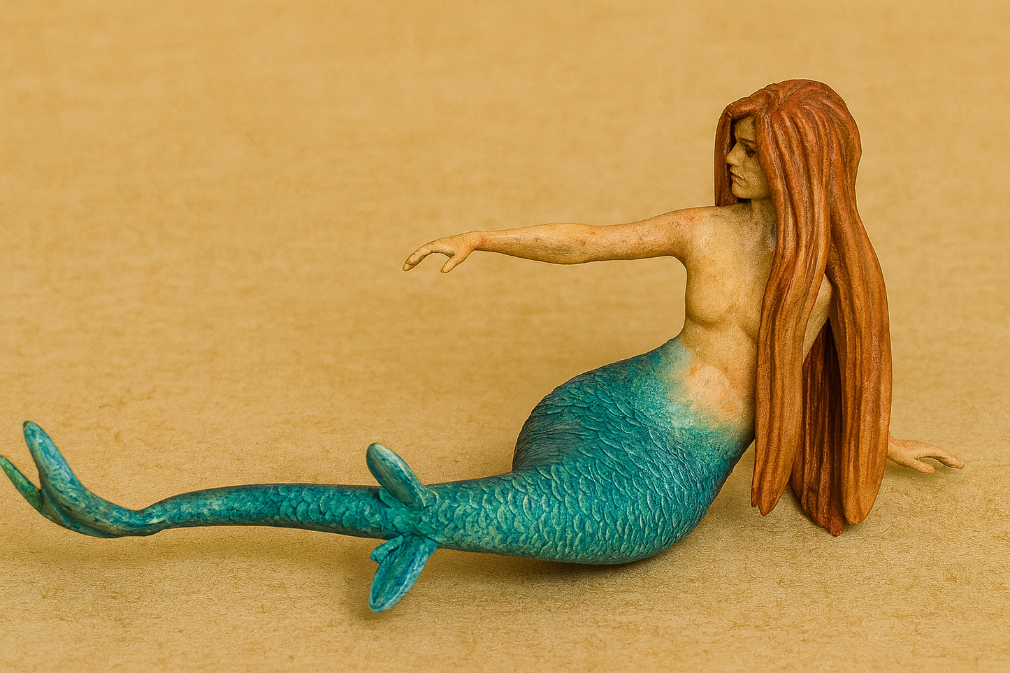 SCALE MODEL SHIP CREW Mermaid – Reclining TG105