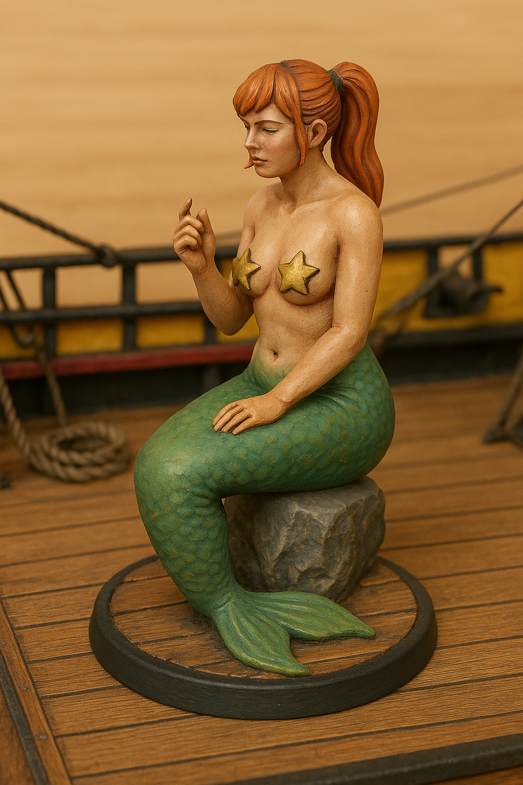 Rc Boat Model Mermaid –  Deck Rail, Beckoning to Crew TG106