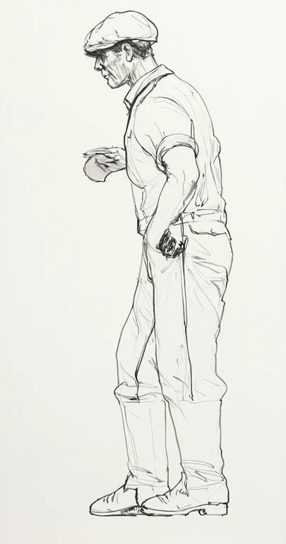 TG15C — Classic 1940s Tugboat Crewman