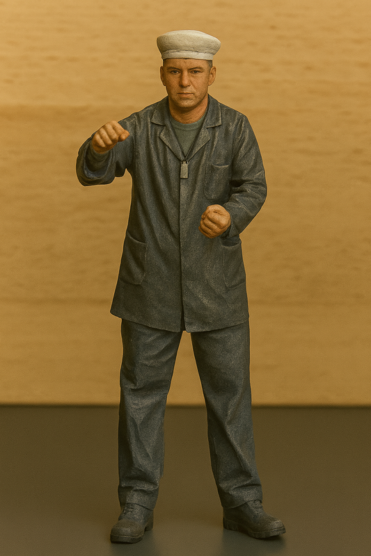 TG1f scale RC model yacht helmsman
