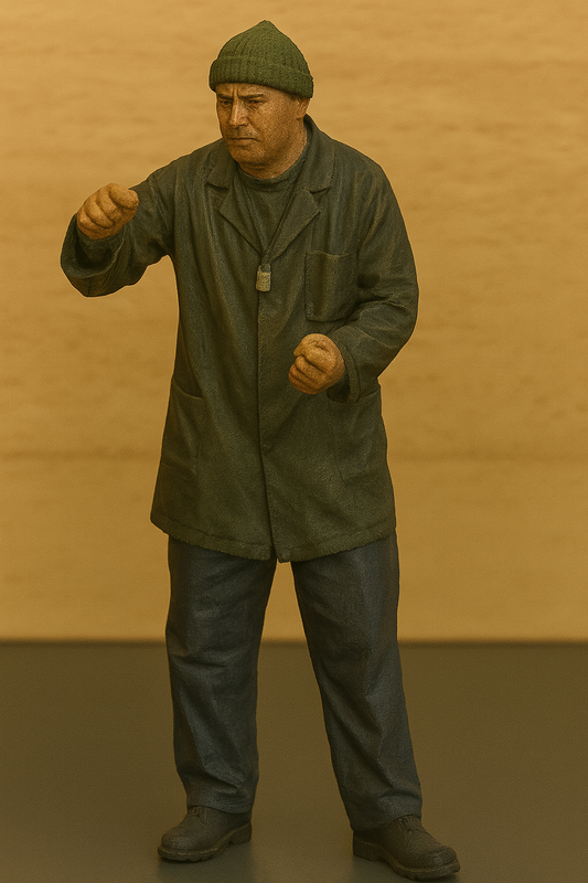 TG1E 1/72 RC model boat deck crew clyde puffer tid tug mountfleet caldercraft