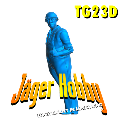 TG23D Scale Model Modern Tugboat Crew Figure | Jager Hobby