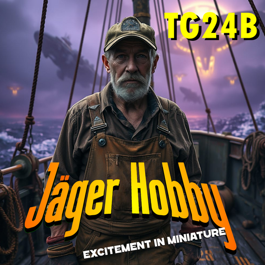 TG24B Scale Model Fisherman Figure | Jager Hobby