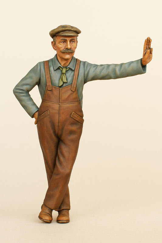 TG26 Leaning Sailor – 1/48 Scale Ship Crew Figure