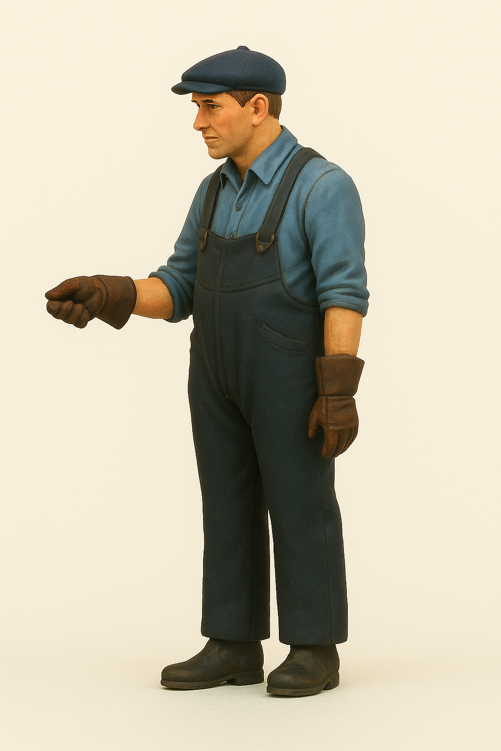 Rugged Steam Boat Engineer Model Figure TG27