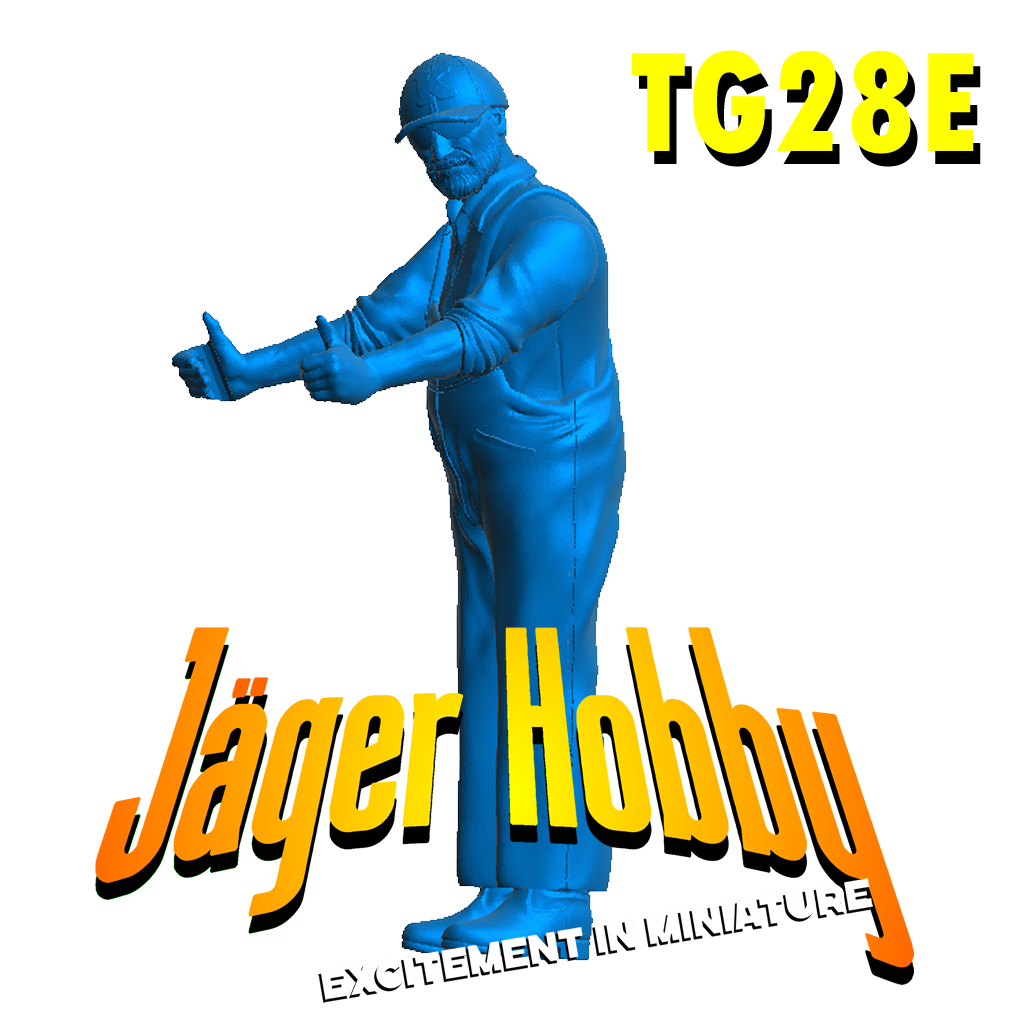 TG28E – Modern Crew Figure for RC Boats & Dioramas | Jager Hobby