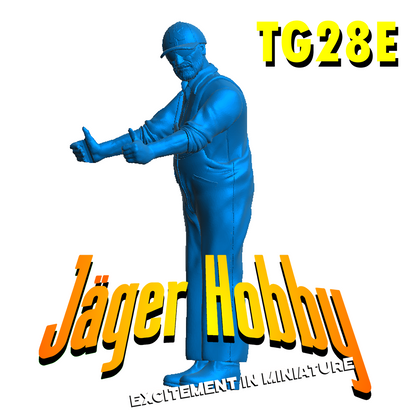 TG28E – Modern Crew Figure for RC Boats & Dioramas | Jager Hobby