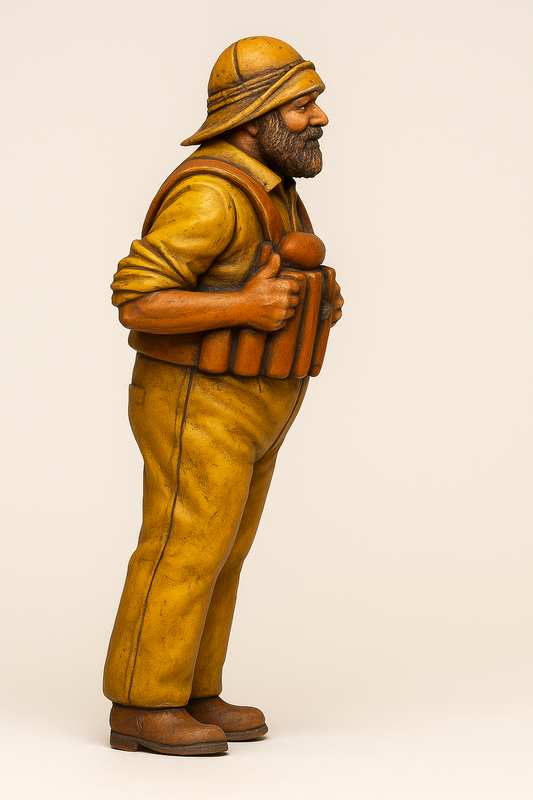TG29D Classic Lifeboat Crewman – Lifeboat Rescue Boat Figure