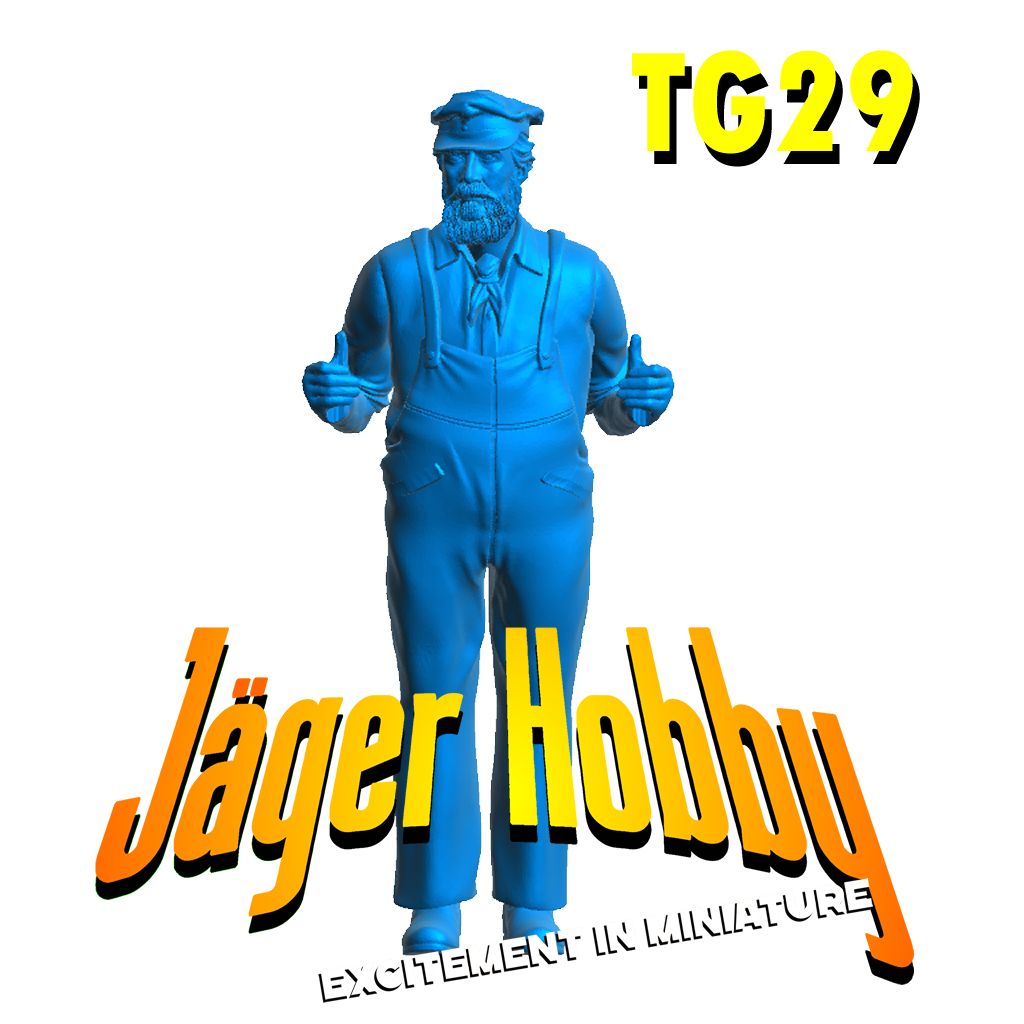 TG29 – Weathered Tug Boat Captain | Jager Hobby