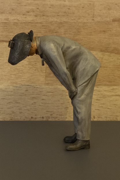 TG3D Model ship welder deck crew figure