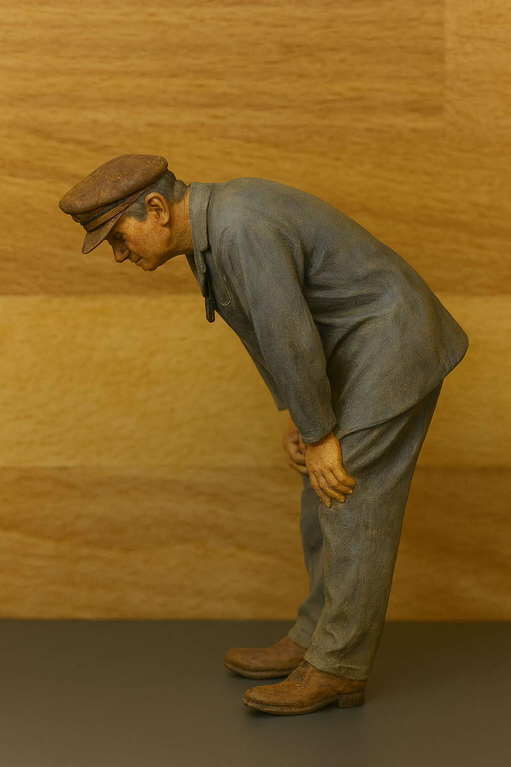 TG3E  Clyde Puffer TID tug crew peaky blinders captain figure