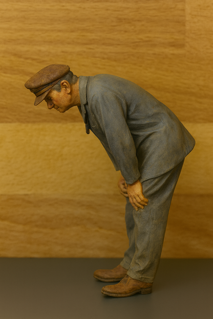 TG3E  Clyde Puffer TID tug crew peaky blinders captain figure