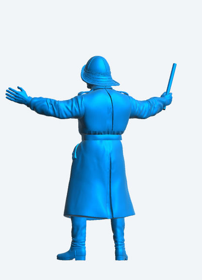 TG59 Classic Lifeboat Crew Figure – Colin Archer Style with Flare, Sou’wester, Waterproof Coat, and Seaboot