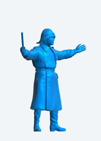 TG59 Classic Lifeboat Crew Figure – Colin Archer Style with Flare, Sou’wester, Waterproof Coat, and Seaboot