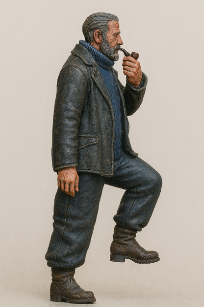 TG64 Royal Navy MGB / Armed Trawler Deck Crew Figure – 1/48 Scale