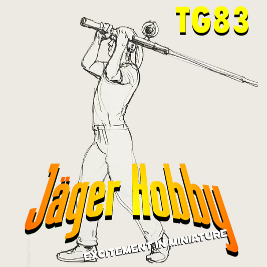 TG83 Modern Woman Casting Fishing Rod – Jäger Hobby Scale Model Figure