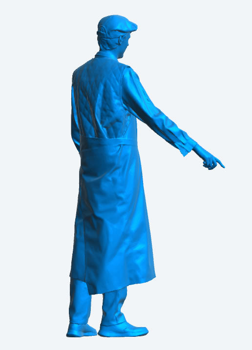 TG94 “Danny Boy” Herring Drifter Crewman – Flat Cap & Apron, Gutting Fish