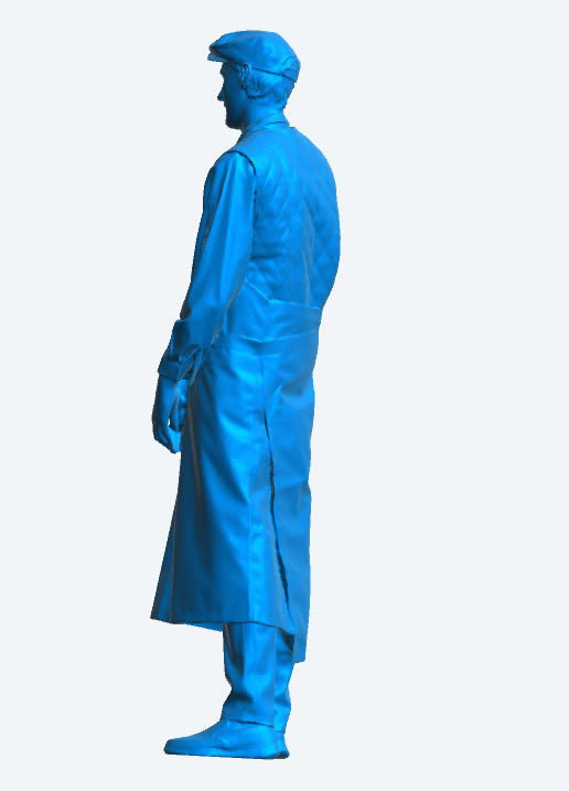 TG94 “Danny Boy” Herring Drifter Crewman – Flat Cap & Apron, Gutting Fish