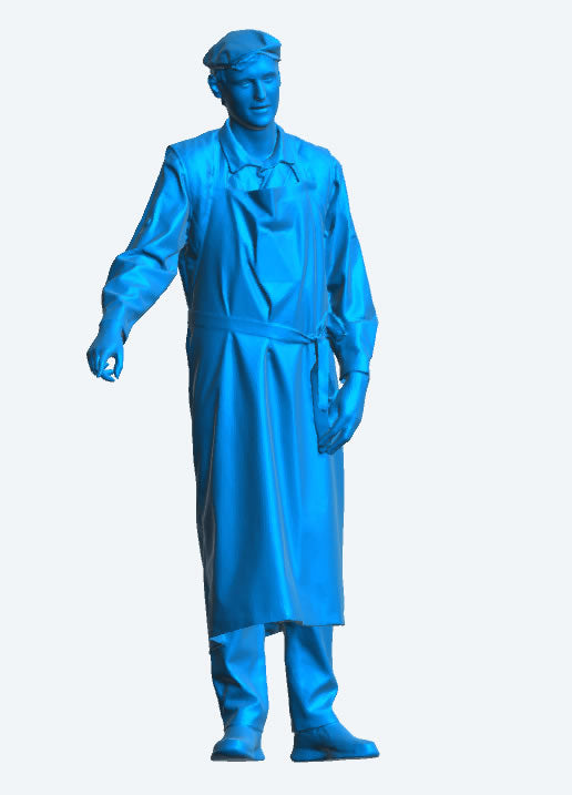 TG94 “Danny Boy” Herring Drifter Crewman – Flat Cap & Apron, Gutting Fish