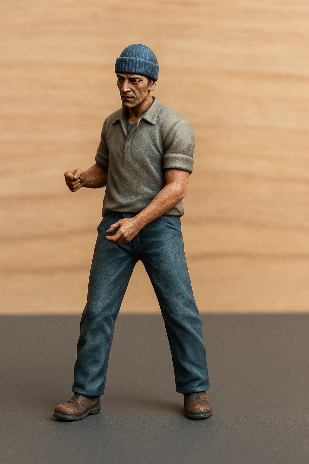 TG9B Caldercraft Sir Kay 1:48 Scale Model Boat Kit crew deck figures