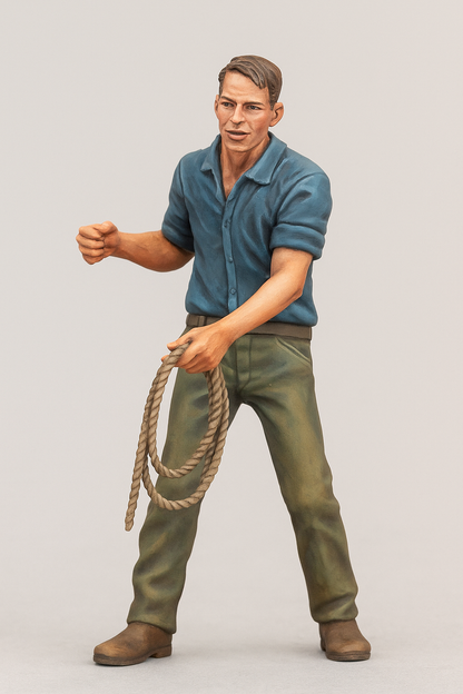 TG9 Mountfleet Danny boy classic herring drifter fishing boat model ship figure