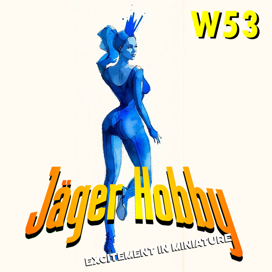 W53 – Woman at Aerobics Class | Scale Model Female Figure