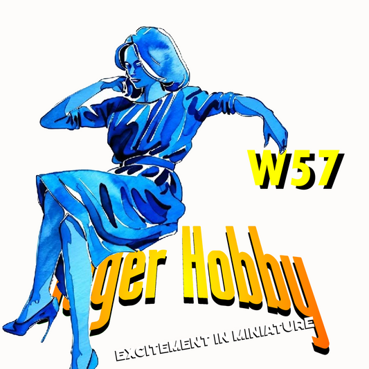 W57 – Sexy Woman Sitting at a Bar | Scale Model Female Figure